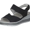 Damen Waldläufer Sandalen<Michelle 728005, Klassische Sandalen, Damen, Schwarz