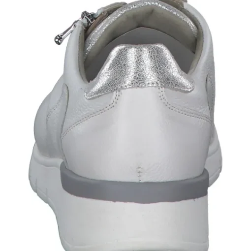 Damen Waldläufer Klassische- & Business Schuhe<Ramona 626K02, Schnürschuhe, Damen, WEISS WEISS SILBER