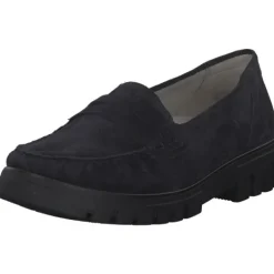 Damen Waldläufer Slipper<Serena 723502, Slipper, Damen, Schwarz Matt