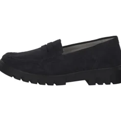 Damen Waldläufer Slipper<Serena 723502, Slipper, Damen, Schwarz Matt
