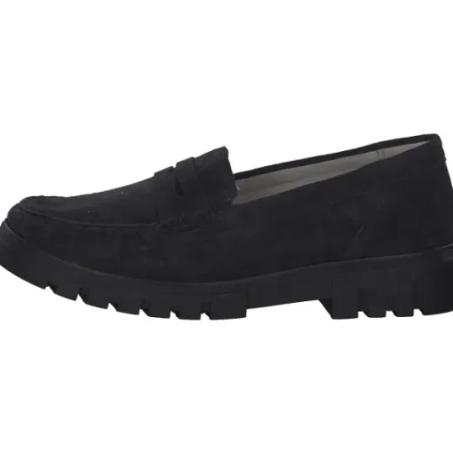 Damen Waldläufer Slipper<Serena 723502, Slipper, Damen, Schwarz Matt