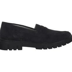 Damen Waldläufer Slipper<Serena 723502, Slipper, Damen, Schwarz Matt