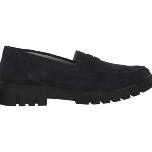 Damen Waldläufer Slipper<Serena 723502, Slipper, Damen, Schwarz Matt