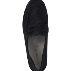 Damen Waldläufer Slipper<Serena 723502, Slipper, Damen, Schwarz Matt
