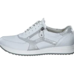 Damen Waldläufer Klassische- & Business Schuhe<Vicky 752002, Schnürschuhe, Damen, WEISS SILBER