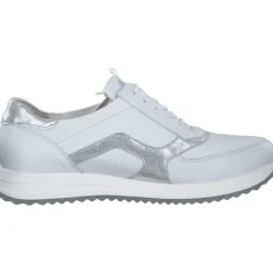 Damen Waldläufer Klassische- & Business Schuhe<Vicky 752002, Schnürschuhe, Damen, WEISS SILBER