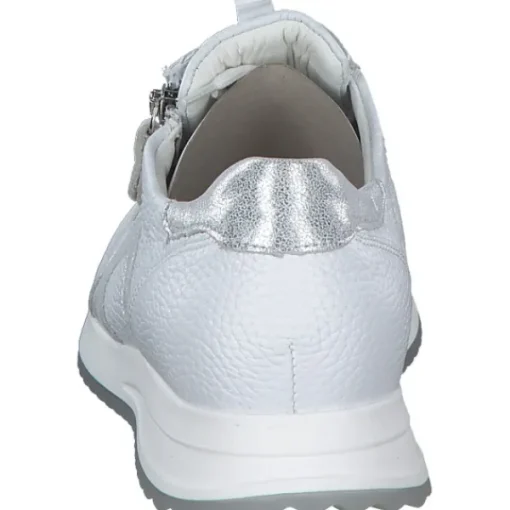 Damen Waldläufer Klassische- & Business Schuhe<Vicky 752002, Schnürschuhe, Damen, WEISS SILBER