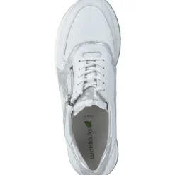Damen Waldläufer Klassische- & Business Schuhe<Vicky 752002, Schnürschuhe, Damen, WEISS SILBER
